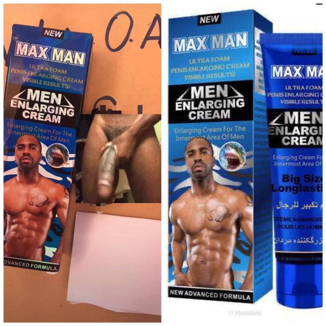 Maxman Enlarging Cream - Blue Pack